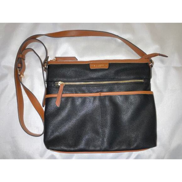 Rosetti Purse in Black‎ Vegan Leather - Lots of Pockets! - Picture 1 of 13